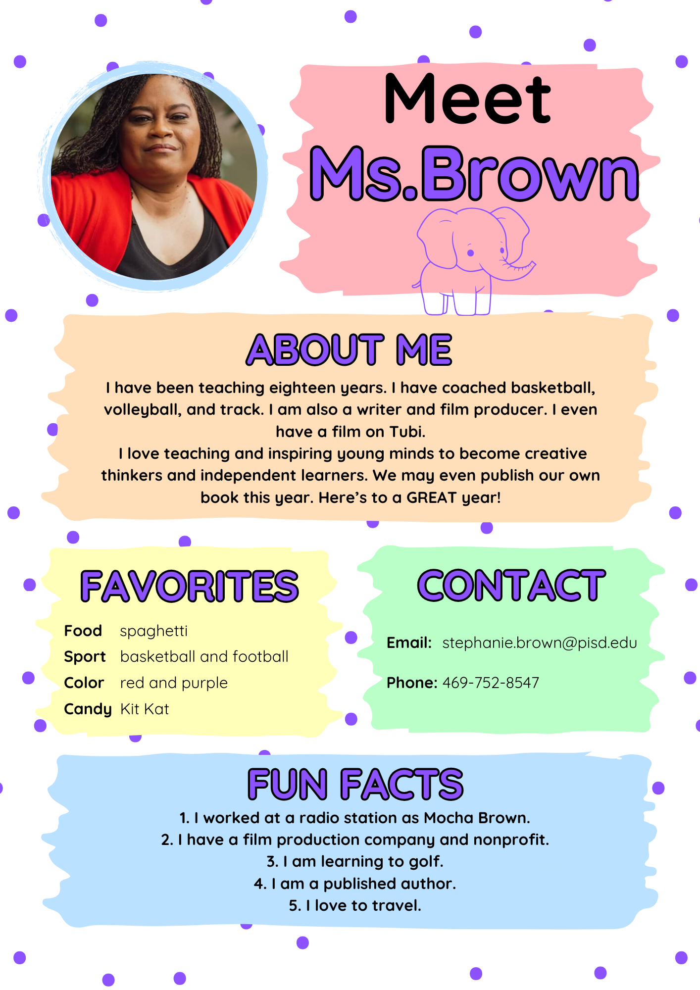 Meet Ms. Brown